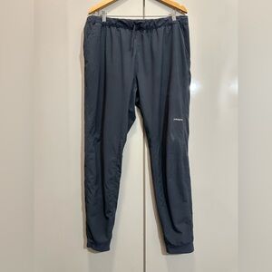 #2700 Patagonia Terrebonne Trail Joggers Mens XL  Gray Outdoor Drawstrings